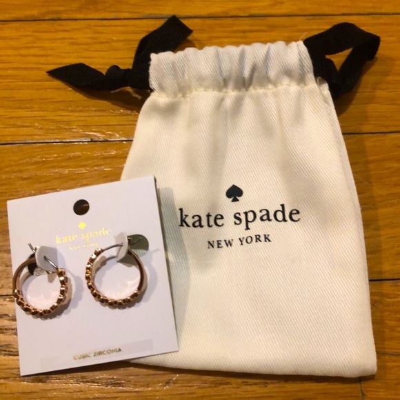 kate spade Jewelry - Kate Spade Hoop Earrings